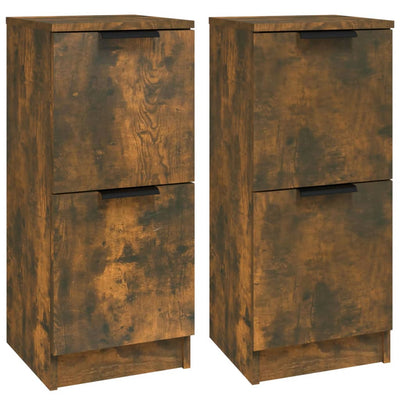 Senkit 2 kpl savutammi 30x30x70 cm tekninen puu