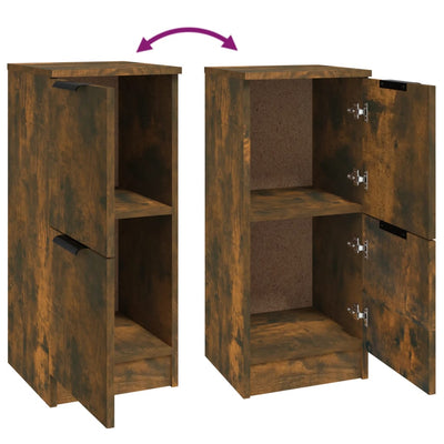 Senkit 2 kpl savutammi 30x30x70 cm tekninen puu