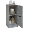 Senkit 2 kpl harmaa Sonoma 30x30x70 cm tekninen puu