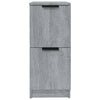 Senkit 2 kpl harmaa Sonoma 30x30x70 cm tekninen puu