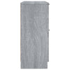 Senkit 2 kpl harmaa Sonoma 30x30x70 cm tekninen puu