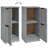 Senkit 2 kpl harmaa Sonoma 30x30x70 cm tekninen puu