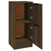 Senkit 2 kpl ruskea tammi 30x30x70 cm tekninen puu