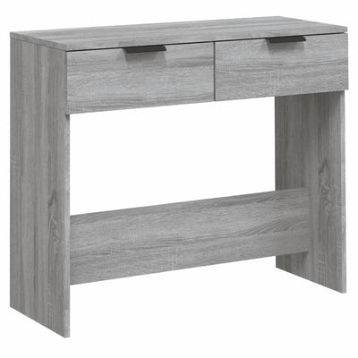Konsolipöytä harmaa Sonoma 90x36x75 cm tekninen puu