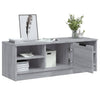 TV-taso harmaa Sonoma 102x35,5x36,5 cm tekninen puu