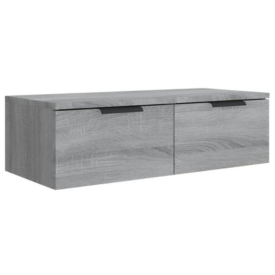 TV-seinäkaappi harmaa Sonoma 68x30x20 cm tekninen puu