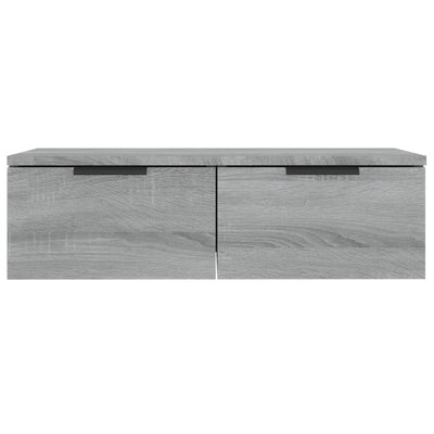 TV-seinäkaappi harmaa Sonoma 68x30x20 cm tekninen puu
