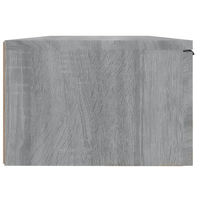 TV-seinäkaappi harmaa Sonoma 68x30x20 cm tekninen puu