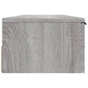 Seinäkaappi harmaa Sonoma 102x30x20 cm tekninen puu