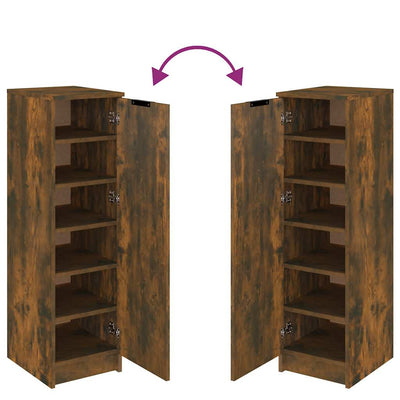 Savutammi kenkäkaappi Luder 30x35x100cm (puinen)