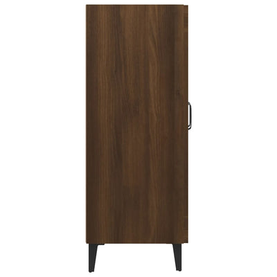 Senkki ruskea tammi 69,5x34x90 cm tekninen puu