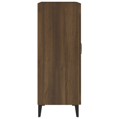 Senkki ruskea tammi 69,5x34x90 cm tekninen puu