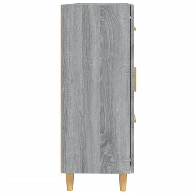 Senkki harmaa Sonoma 69,5x34x90 cm tekninen puu