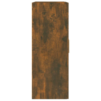 Seinäkaappi savutammi 69,5x32,5x90 cm tekninen puu