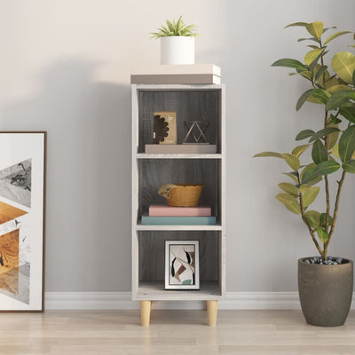 Senkki harmaa Sonoma 34,5x32,5x90 cm tekninen puu