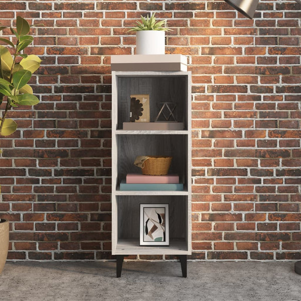 Harmaa senkki Komornicki 34,5x32,5x90cm (puinen)