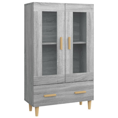 Kaappi harmaa Sonoma 70x31x115 cm tekninen puu