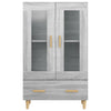 Kaappi harmaa Sonoma 70x31x115 cm tekninen puu
