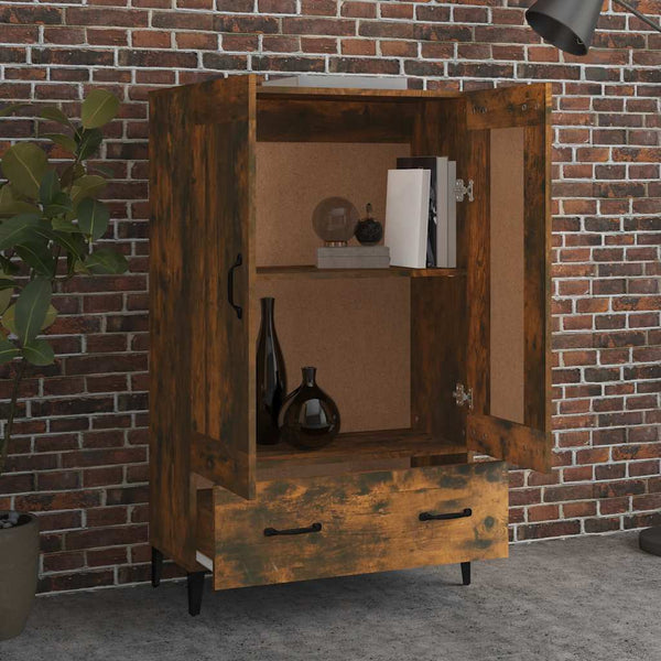 Kaappi savutammi 70x31x115 cm tekninen puu