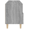 TV-taso harmaa Sonoma 80x36x50 cm tekninen puu