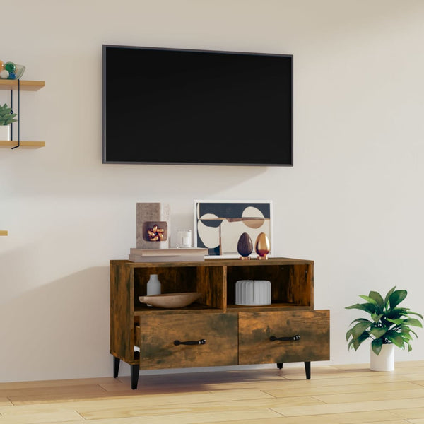 TV-taso savutammi 80x36x50 cm tekninen puu