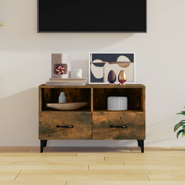 TV-taso savutammi 80x36x50 cm tekninen puu
