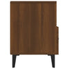 TV-taso ruskea tammi 80x36x50 cm tekninen puu
