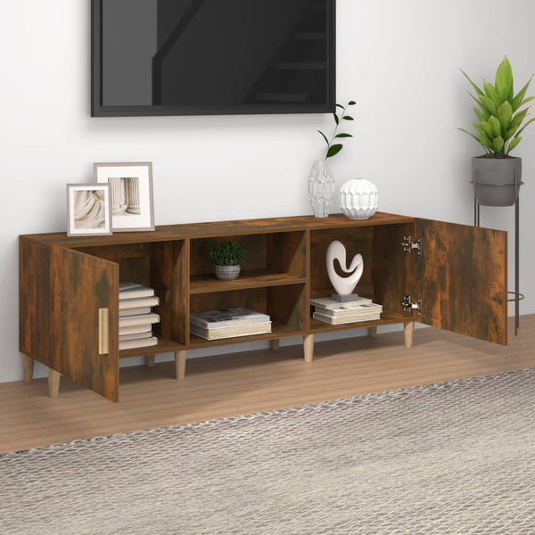 Savutammen TV-taso 150x30x50 cm teknistä puuta