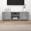Harmaa Sonoma TV-taso 150x30x50 cm teknisestä puusta