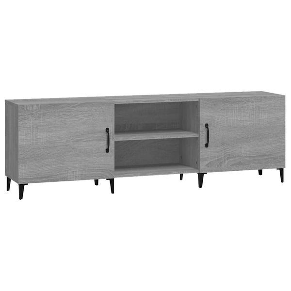 TV-taso harmaa Sonoma 150x30x50 cm tekninen puu