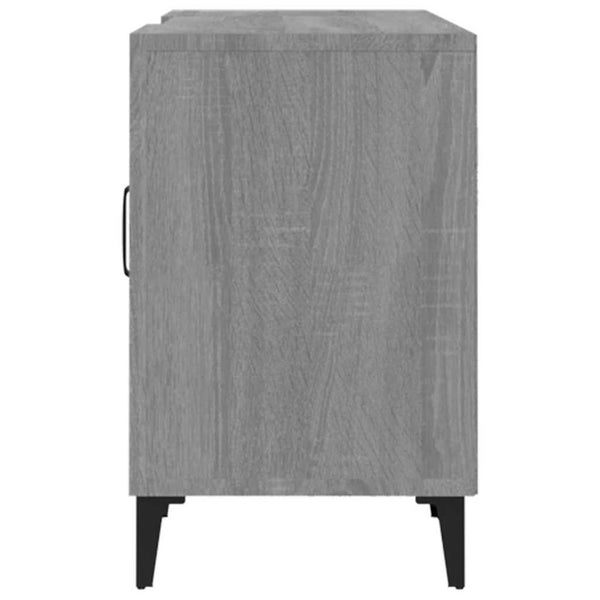 TV-taso harmaa Sonoma 150x30x50 cm tekninen puu