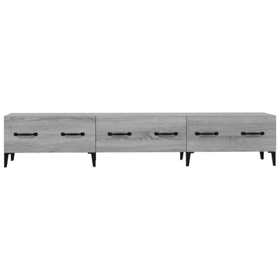 TV-taso harmaa Sonoma 150x34,5x30 cm tekninen puu