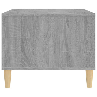 Sohvapöytä harmaa Sonoma 60x50x40 cm tekninen puu