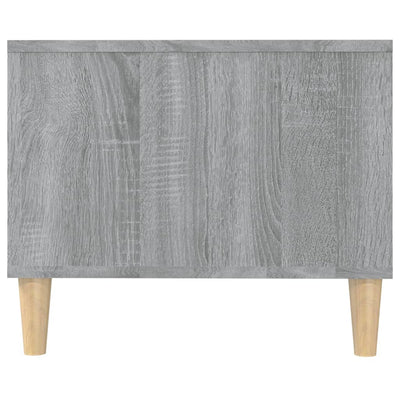 Sohvapöytä harmaa Sonoma 102x50x40 cm tekninen puu
