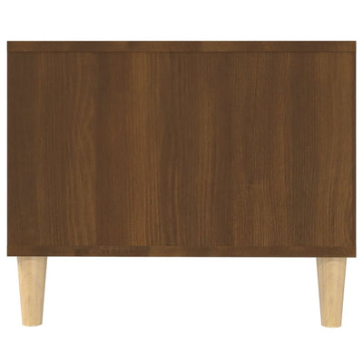 Sohvapöytä ruskea tammi 102x50x40 cm tekninen puu