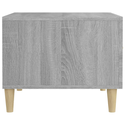 Sohvapöydät 2 kpl harmaa Sonoma 50x50x40 cm tekninen puu