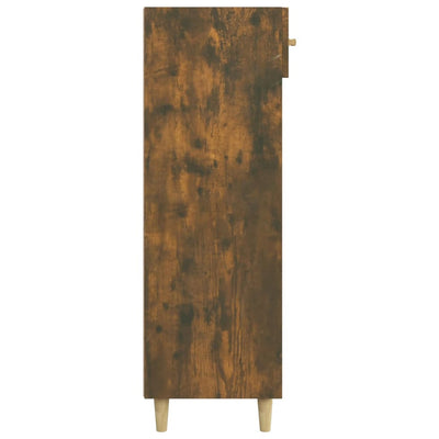 Kenkäkaappi savutammi 60x35x105 cm tekninen puu