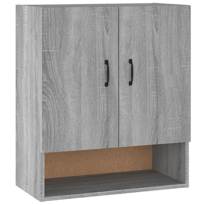 Seinäkaappi harmaa Sonoma 60x31x70 cm tekninen puu