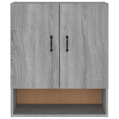 Seinäkaappi harmaa Sonoma 60x31x70 cm tekninen puu