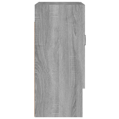Seinäkaappi harmaa Sonoma 60x31x70 cm tekninen puu