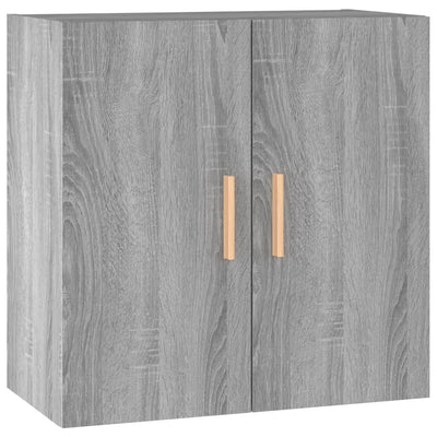 TV-seinäkaappi harmaa Sonoma 60x30x60 cm tekninen puu
