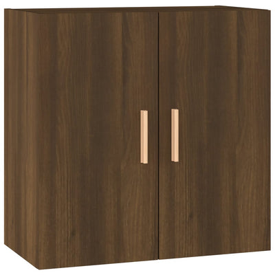 TV-seinäkaappi ruskea tammi 60x30x60 cm tekninen puu