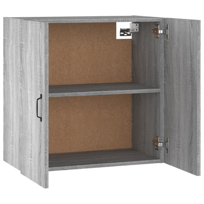 TV-seinäkaappi harmaa Sonoma 60x31x60 cm tekninen puu