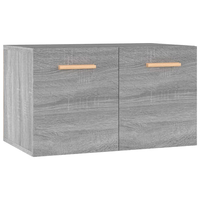 Seinäkaappi harmaa Sonoma 60x36,5x35 cm tekninen puu