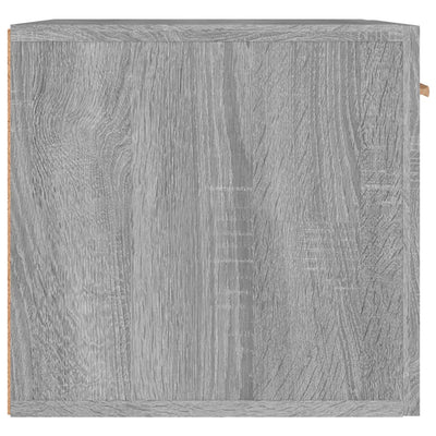 Seinäkaappi harmaa Sonoma 60x36,5x35 cm tekninen puu