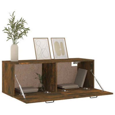 Savutammi seinäkaappi Ilanit 100x36,5x35cm (puinen)