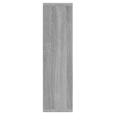 Peilikaappi LED-valoilla harmaa Sonoma 76x15x55 cm