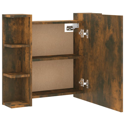 Peilikaappi LED-valoilla savutammi 70x16,5x60 cm