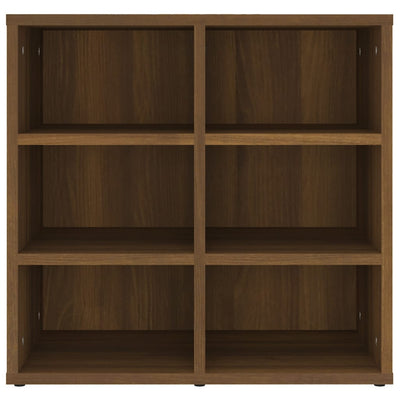 Kenkäkaapit 2 kpl ruskea tammi 52,5x30x50 cm
