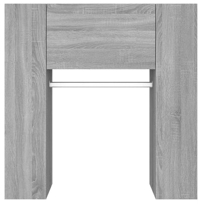 Eteisen kaappi harmaa Sonoma 97,5x37x99 cm tekninen puu
